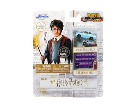 Jada 1.65" Multipack Harry Potter 1959 Ford Anglia & The Knight Bus - Nano Hollywood Rides