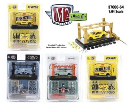 M2 Machines 1:64 Model-Kit Release 64 Assortment