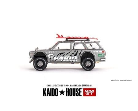 Kaido House x Mini GT 1:64 Datsun KAIDO 510 Wagon 4x4 Kaido Offroad V1 - Image 2