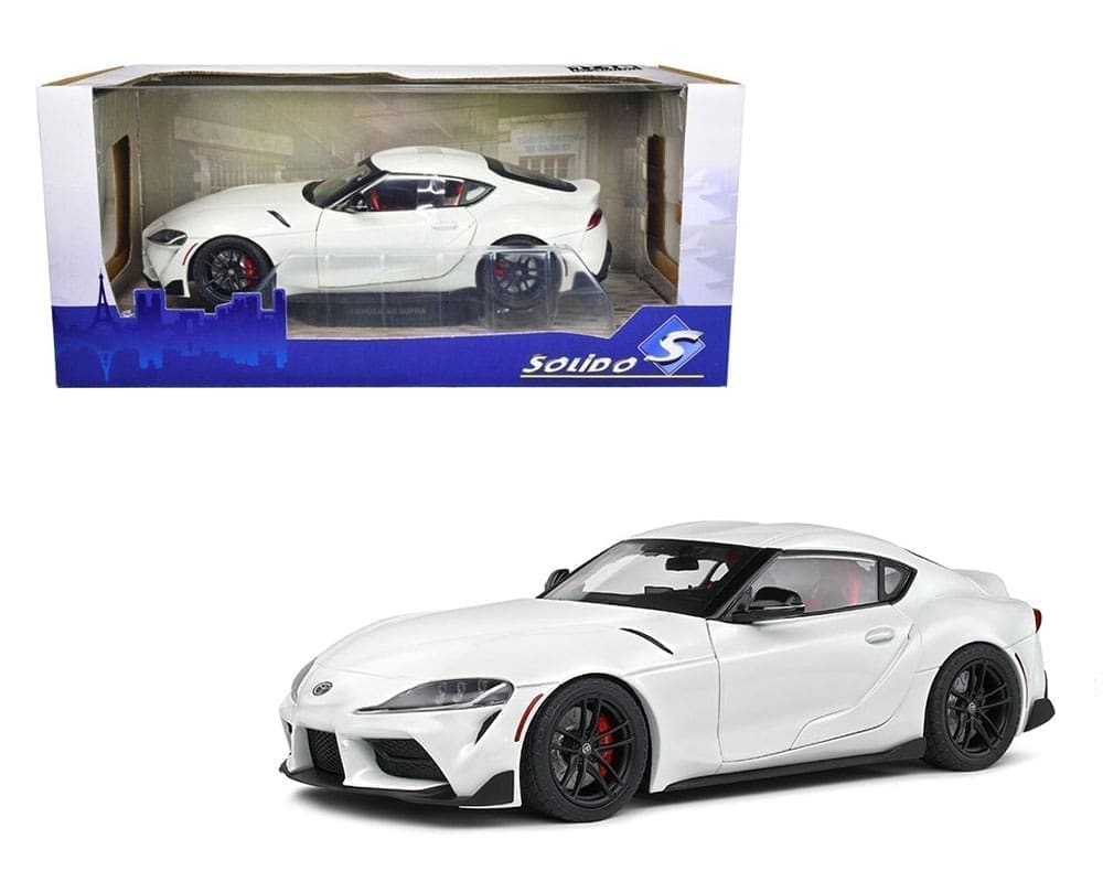 Solido 1:18 2023 Toyota GR Supra Streetfighter - White - M & J Toys Inc.  Die-Cast Distribution