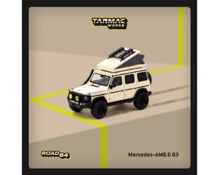 Tarmac Works 1:64 Mercedes-AMG G 63 Camping- Beige - Road64