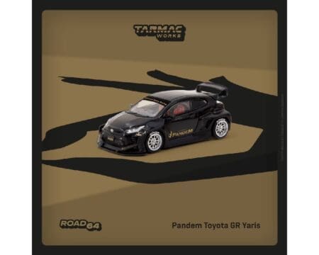 Tarmac Works 1:64 Pandem Toyota GR Yaris- Black - Road64