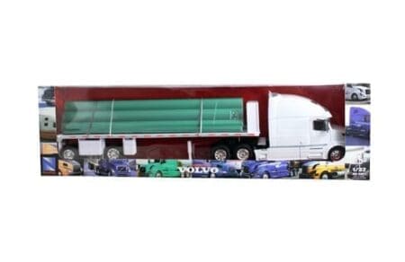 New Ray 1:32 Volvo VN-780 40 Footer Flatbed W/ Long Pipe- Long Haul Truckers