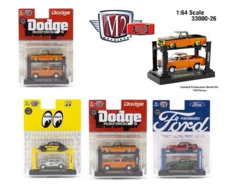 M2 Machines 1:64 Auto-Lift 2 Pack Release 26 Assortment