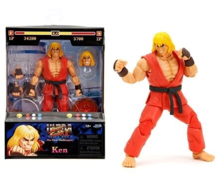 Jada Action Figure 6" Ken - Ultra Street Fighter 2: The Final Challengers