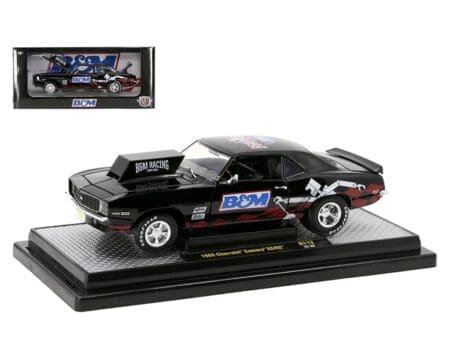 M2 Machines 1:24 1969 Chevrolet Camaro SS/RS B&M - Black