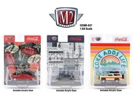 M2 Machines 1:64 Coca-Cola 2024 Release A37 Assortment