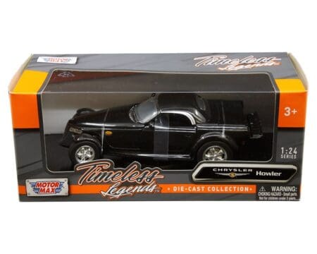 Motormax 1:24 Chrysler Howler - Black - Timeless Legends