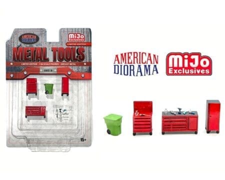 American Diorama 1:64 Metal Tools Set B - Mijo Exclusives
