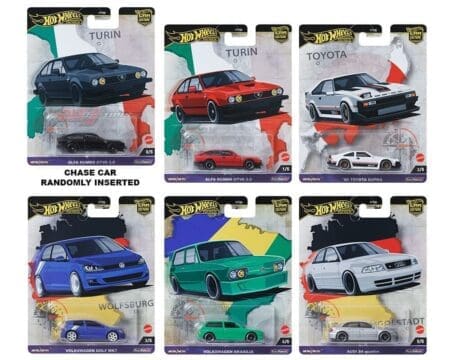 Hot Wheels 1:64 Car Culture 2024 A Case World Tour