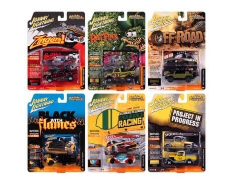 Johnny Lightning 1:64 Street Freaks 2023 Release 2 Version A 6-Style Assortment