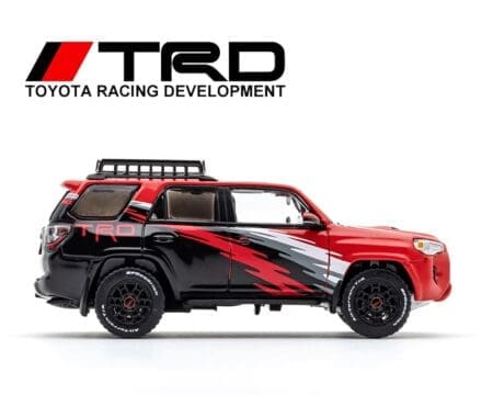 GCD 1:64 Toyota 4Runner TRD Pro Special Limited Edition - Red with Graphic - Image 3
