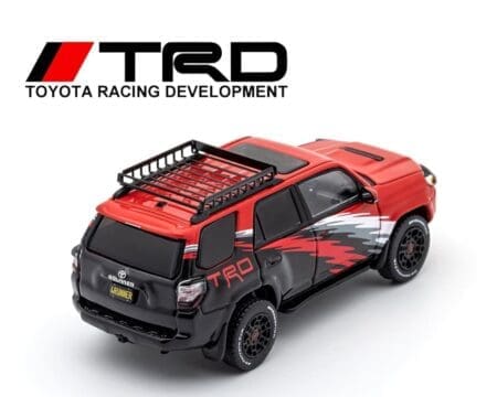 GCD 1:64 Toyota 4Runner TRD Pro Special Limited Edition - Red with Graphic - Image 2