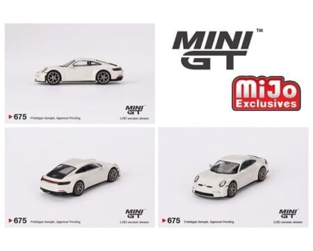Mini GT 1:64 Porsche 911 (992) GT3 Touring Crayon - Mijo Exclusives