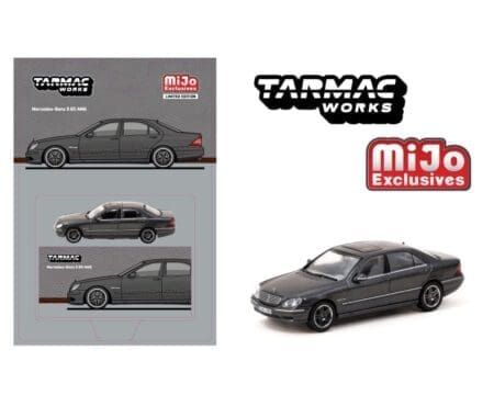 Tarmac Works 1:64 Mercedes-Benz S65 AMG - Grey - Global64 - Mijo Exclusives