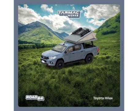 Tarmac Works 1:64 Toyota Hilux - Grey - Road64