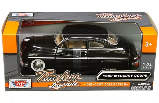 Motormax 1:24 1949 Mercury Coupe - Timeless Legends - M & J