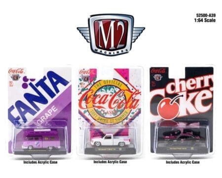 M2 Machines 1:64 Coca-Cola 2024 Release A39 Assortment