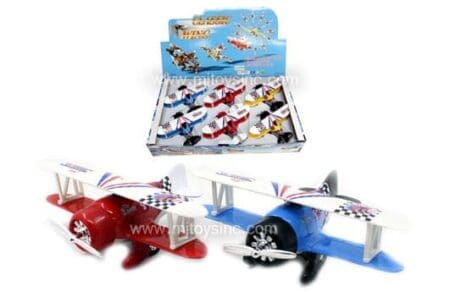 Aircraft - Classic Double Wing 4.5" - Display Tray Box of 6