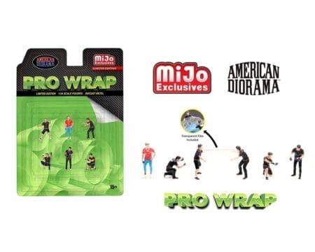 American Diorama 1:64 Figures Pro-Wrap Set - Mijo Exclusives