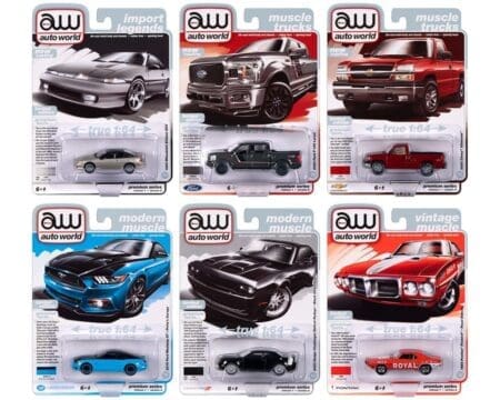 Auto World 1:64 Premium 2024 Release 1 Version A Set
