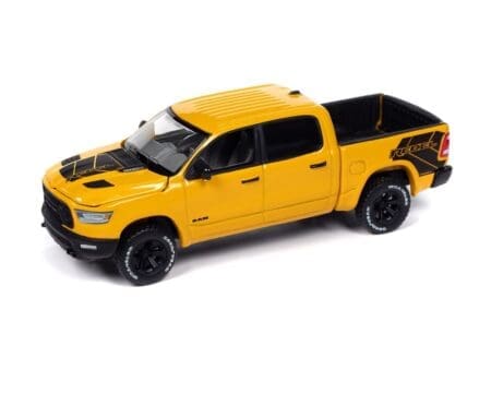 Auto World 1:64 2023 Dodge Ram Rebel Havoc Edition - Baja Yellow - Special Edition - Image 2