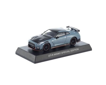 Kyosho 1:64 Mini Car & Book Nissan GT-R Nismo 2022 Limited Edition - Grey - Image 2