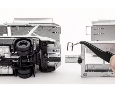 GCD 1:64 Mercedes-Benz AMG Actros Auto Transporter - Yellow - Image 7