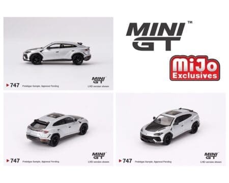 Mini GT 1:64 Lamborghini Urus Performante - Grigio Nimbus - MiJo Exclusives