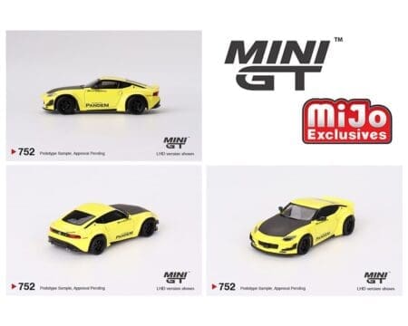 Mini GT 1:64 Nissan Z Pandem - Ikazuchi Yellow - MiJo Exclusives