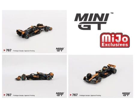 (Preorder) Mini GT 1:64 McLaren MCL60 #4  Lando Norris 2023 F1 Japan GP 2nd Place - MiJo Exclusives