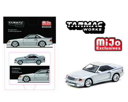 Tarmac Works 1:64 Mercedes-Benz SL 500 Koenig Specials - Silver- Global64 - Mijo Exclusives