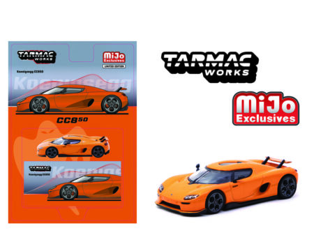 Tarmac Works 1:64 Koenigsegg CC850 - Orange- Global64 - Mijo Exclusives