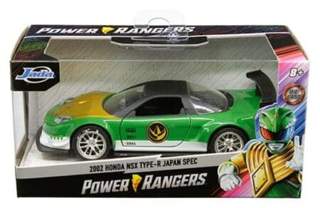 Jada 1:32 Green Ranger 2002 Honda NSX Type-R Japan Spec - Power Rangers