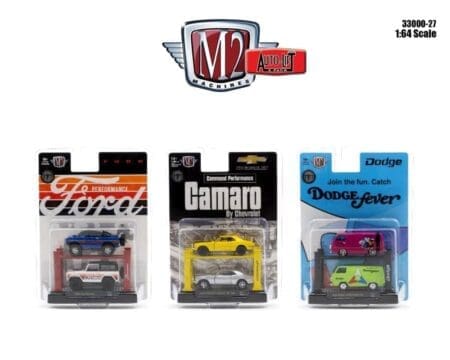M2 Machines 1:64 Auto-Lift 2 Pack Release 27 Assortment