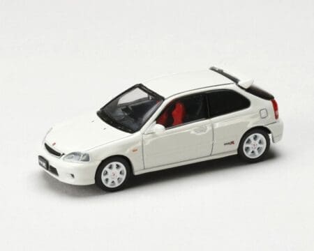 Hobby Japan 1:64 Honda Civic Type R (EK9) - Championship White - JDM64 - Image 2