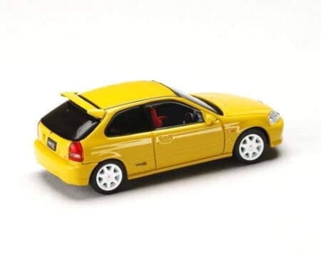 Hobby Japan 1:64 Honda Civic Type R (EK9) - Sunlight Yellow - JDM64 - Image 3