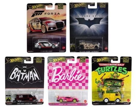 Hot Wheels 1:64 Pop Culture E Case 2024 Assortment