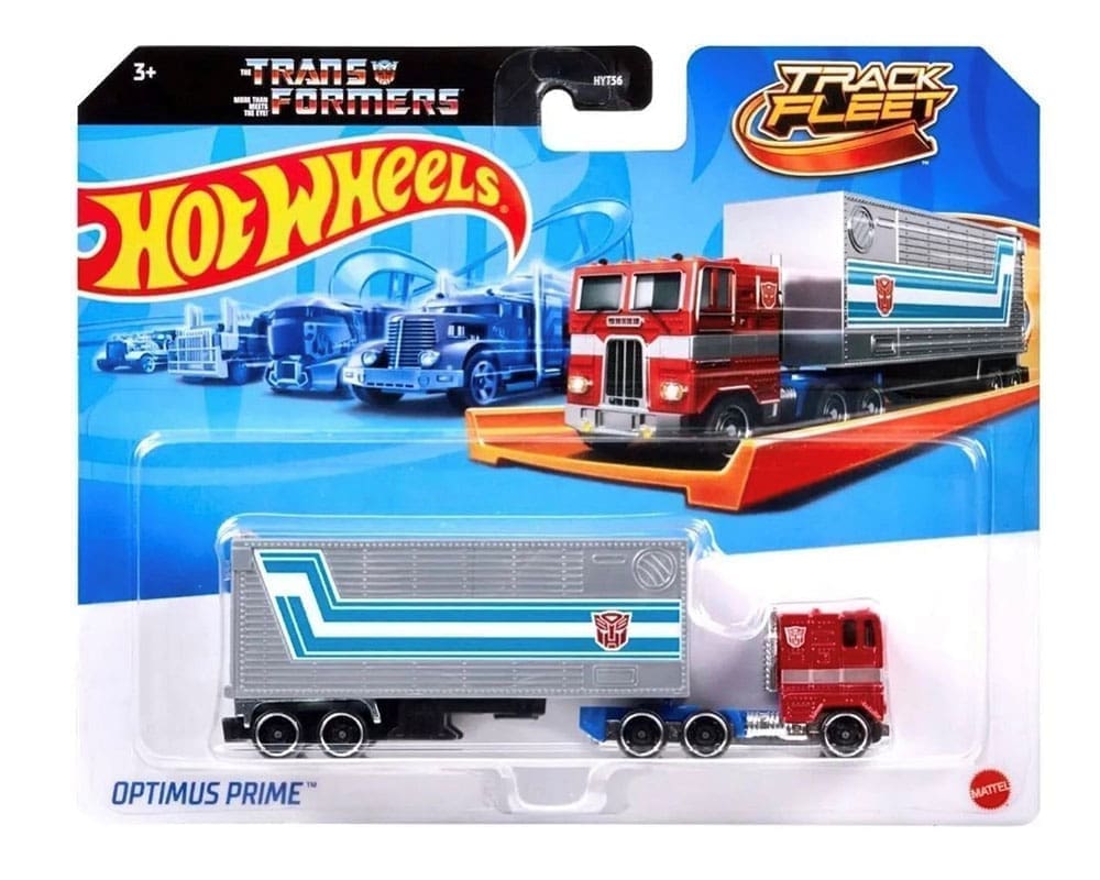 Hot Wheels 2024 Track Fleet Transformers Optimus Prime - M & J Toys Inc