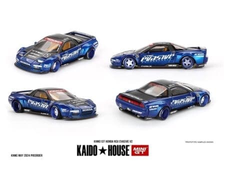 Kaido House x Mini GT 1:64 Honda NSX Evasive V2 - Blue