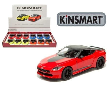 Kinsmart 1:36 2023 Nissan Fairlady Z Customized Edition - 4 Colors - Display Tray Set of 12