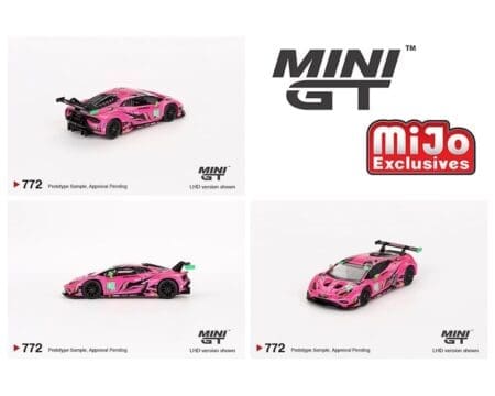Mini GT 1:64 Lamborghini Huracan GT3 EVO2 #83 Iron Dames IMSA 2023 Daytona 24 Hrs