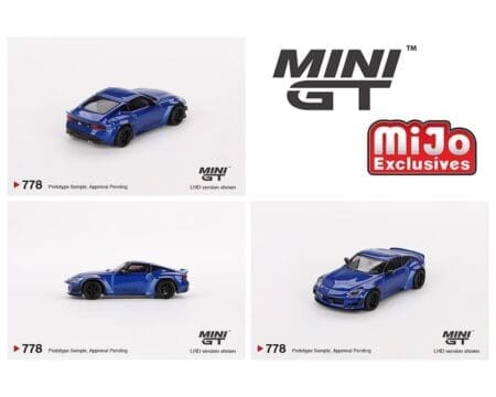 Mini GT 1:64 Nissan Z Pandem - Seiran Blue - Mijo Exclusives