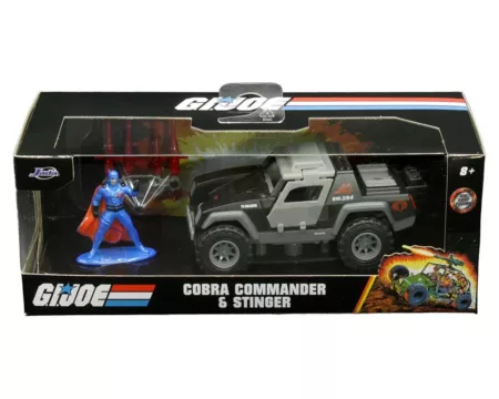 Jada 1:32 G.I Joe Cobra Commander & Stinger - Hollywood Rides