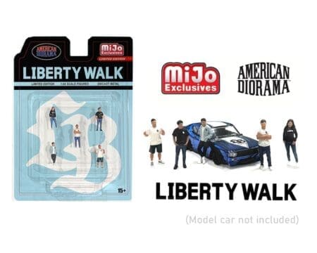 American Diorama 1:64 Figures Liberty Walk Team - Mijo Exclusives