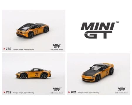 Mini GT 1:64 Nissan Z LB-NATION WORKS - LB Gold - Mijo Exclusives