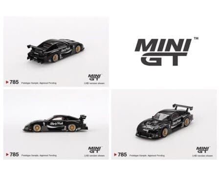 Mini GT 1:64 Mazda RX-7 LB-Super Silhouette - Liberty Walk Black - Mijo Exclusives
