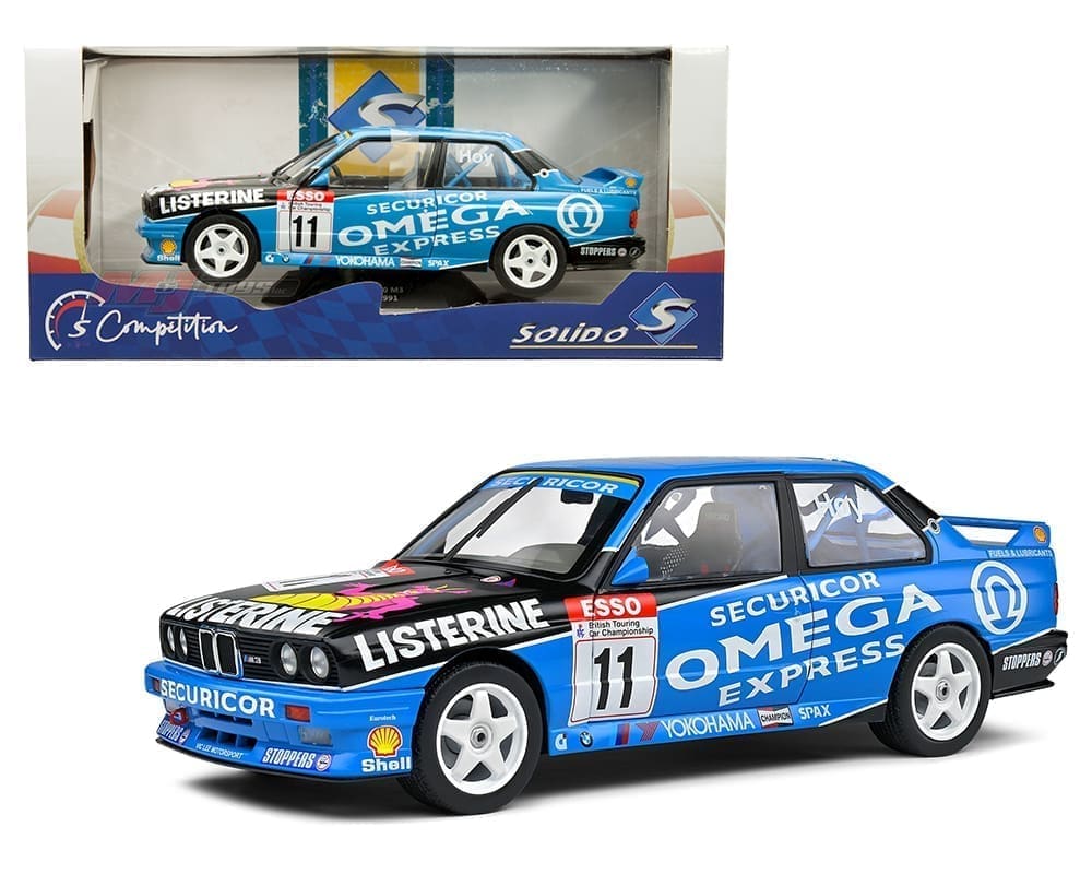 ≪楽しい≫【送料無料】 SOLIDO 1/18 BMW E30 M3 BTCC 1991 #11