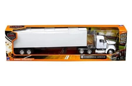 New Ray 1:43 International Lonestar Truck All White   – Long Haul Trucker