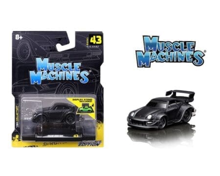 Muscle Machines 1:64 RWB 993 911 - Blackout Edition - Series 8 #43